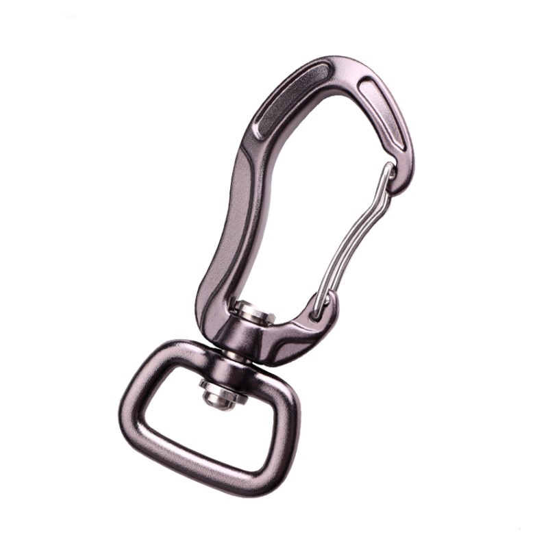 Cârlig în aer liber de acțiune înclinare blocare principală tijă de arc din oțel inoxidabil carabinier multifuncțional carabinier în aer liber prindere rapidă echipament de blocare rapidă siguranță cu cârlig de agrafe pentru animale clips de câini aviație aliaj de aluminiu